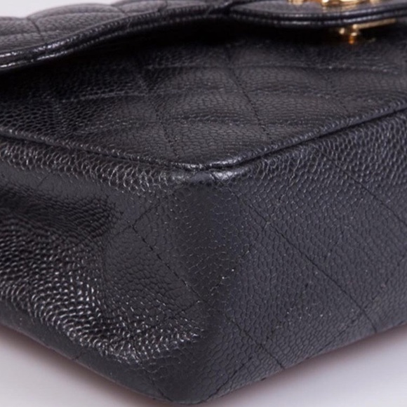 [SOLD] Chanel Small Classic Double Flap Bag Caviar - Picture 6 of 8